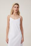 Haven Slip Midi Dress, WHITE - alternate image 2