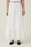 Rylee Lace Maxi Skirt, WHITE - alternate image 4