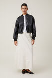 Zimi Panel Maxi Skirt, COCONUT - alternate image 1