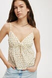 Cotton Lace Cami, HANNAH FLORAL - alternate image 4