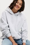 Classic Hoodie, SOFT GREY MARLE - alternate image 4