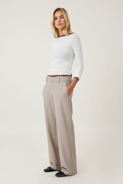 Luis Suiting Pant, TAUPE MARLE