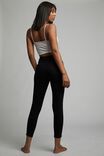 Calça - High Rise Cropped Skinny Jean, BLACK - vista alternativa 3