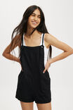 Addison Beach Playsuit, BLACK - alternate image 1