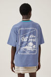 Camiseta - The Boxy Graphic Tee, COSTA RICA/ ELEMENTAL BLUE - vista alternativa 3
