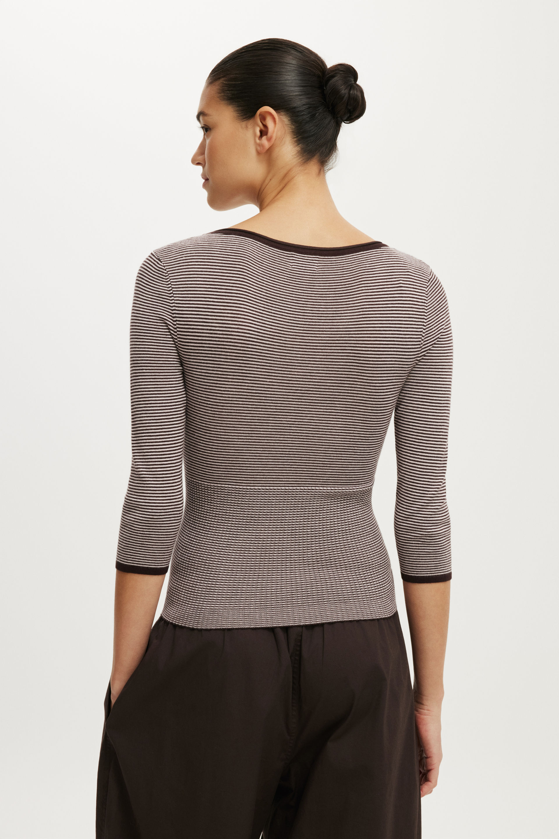 Women's Multi Close Knit Boat Neck | Cotton On United States