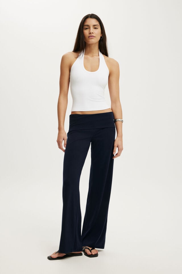 Everyday Smooth Scoop Halter, WHITE