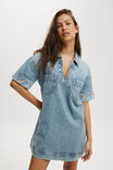 Tia Denim Dress, OASIS BLUE - alternate image 1