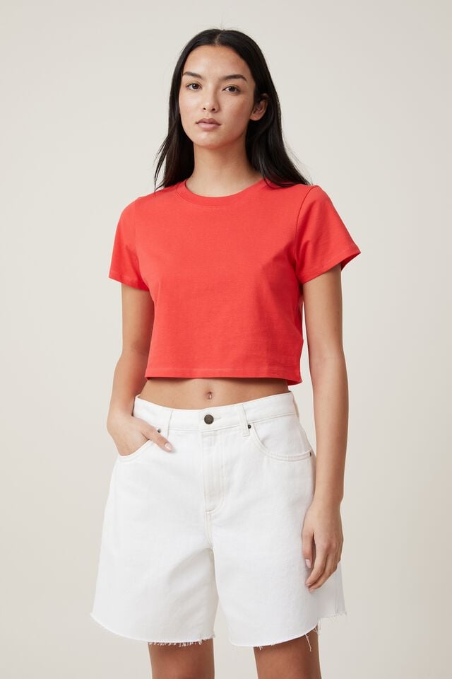 The Baby Tee, SUMMERY RED