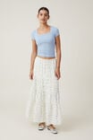 Haven Tiered Maxi Skirt, ESME DITSY BLUE CRUSH - alternate image 1