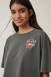 Camiseta - The Oversized Chopped Lcn Tee, LCN NCR NASCAR DARLINGTON/ GRAPHITE - vista alternativa 4