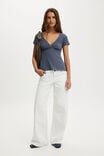 Lucy Babydoll Tee, COLLEGIATE NAVY - example image 2
