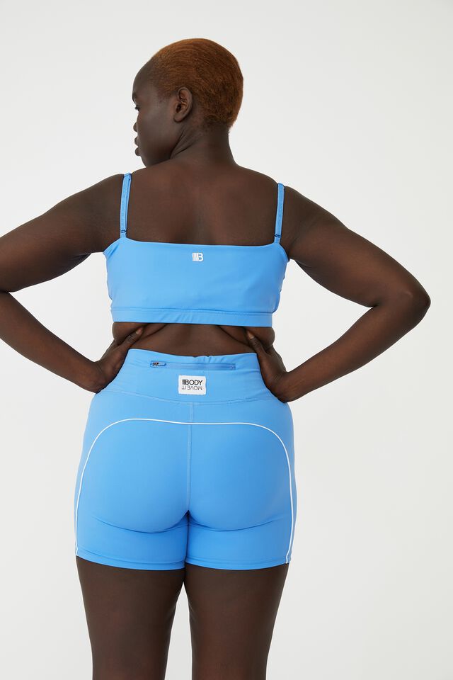 Curve Ultimate Booty Bike Short, TRANQUIL BLUE