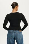 Everyday Smooth Long Sleeve, BLACK - example image 3