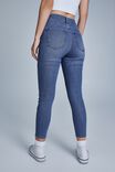 High Rise Cropped Skinny Jean, LUCKY BLUE - alternate image 3