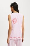 Jet Set Tie Front Blouse, PINK - alternate image 3