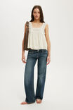 Sunspell Scoop Neck Tank, MIRANDA SPRIG FLORAL/GARDENIA - example image 2