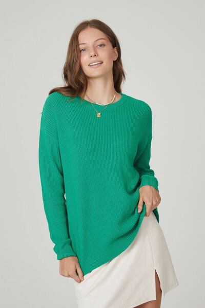 Everyday Pullover, BRIGHT GREEN