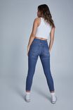 High Rise Cropped Skinny Jean, LUCKY BLUE - alternate image 4