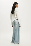 Low Rise Wide Jean, LAUREL BLUE - example image 2