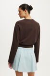 Chloe Skort, ARDEN CHECK BLUE - example image 3
