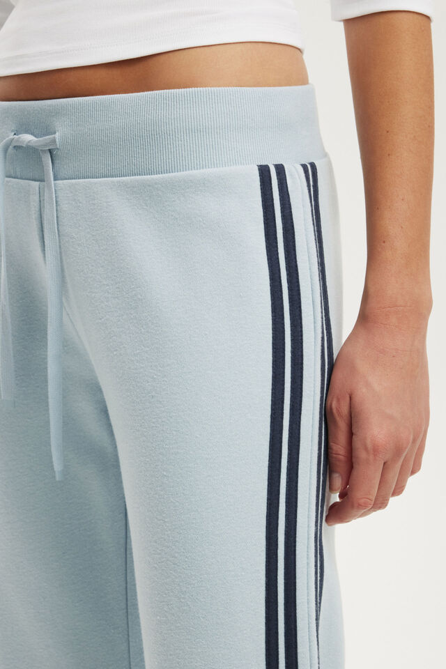 Capri Fleece Sweatpant, ICED MARINE/NAVY STRIPE