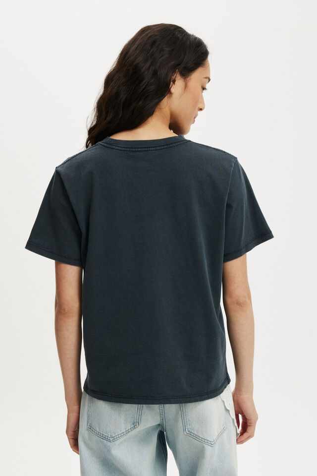 Easy Tee, WASHED INK NAVY