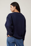 Classic Fleece Graphic Crew Sweatshirt, BEVERLY HILLS / WINTER NIGHT - alternate image 3