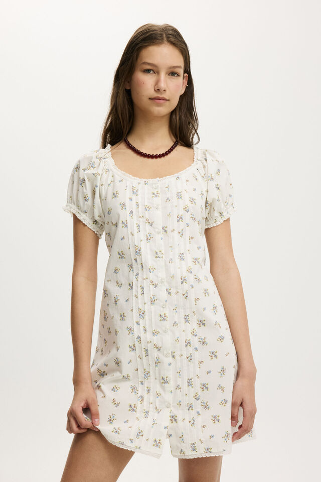 Emma Babydoll Mini Dress, BRITTANY BUNCH