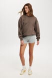 Classic Crew Sweatshirt, DARK TRUFFLE - alternate image 2