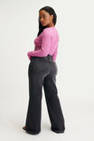 Curvy Stretch Wide Jean, SLATE BLACK - example image 2