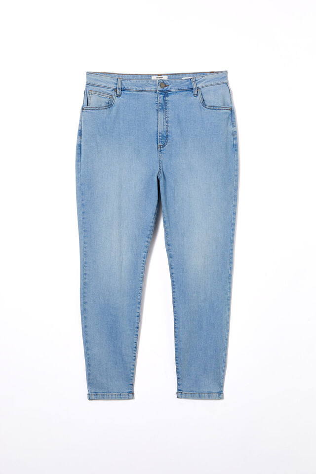 Curvy High Stretch Skinny Jean, CLOUD BLUE