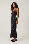 Vestido - Emme Maxi Slip Dress, MYLEE DITSY BLACK - vista alternativa 1