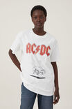 LCN PER ACDC FLY ON THE WALL/VINTAGE WHITE