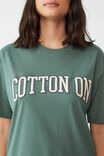 Loose Fit Cotton On Team Tee, SMOKED PINE