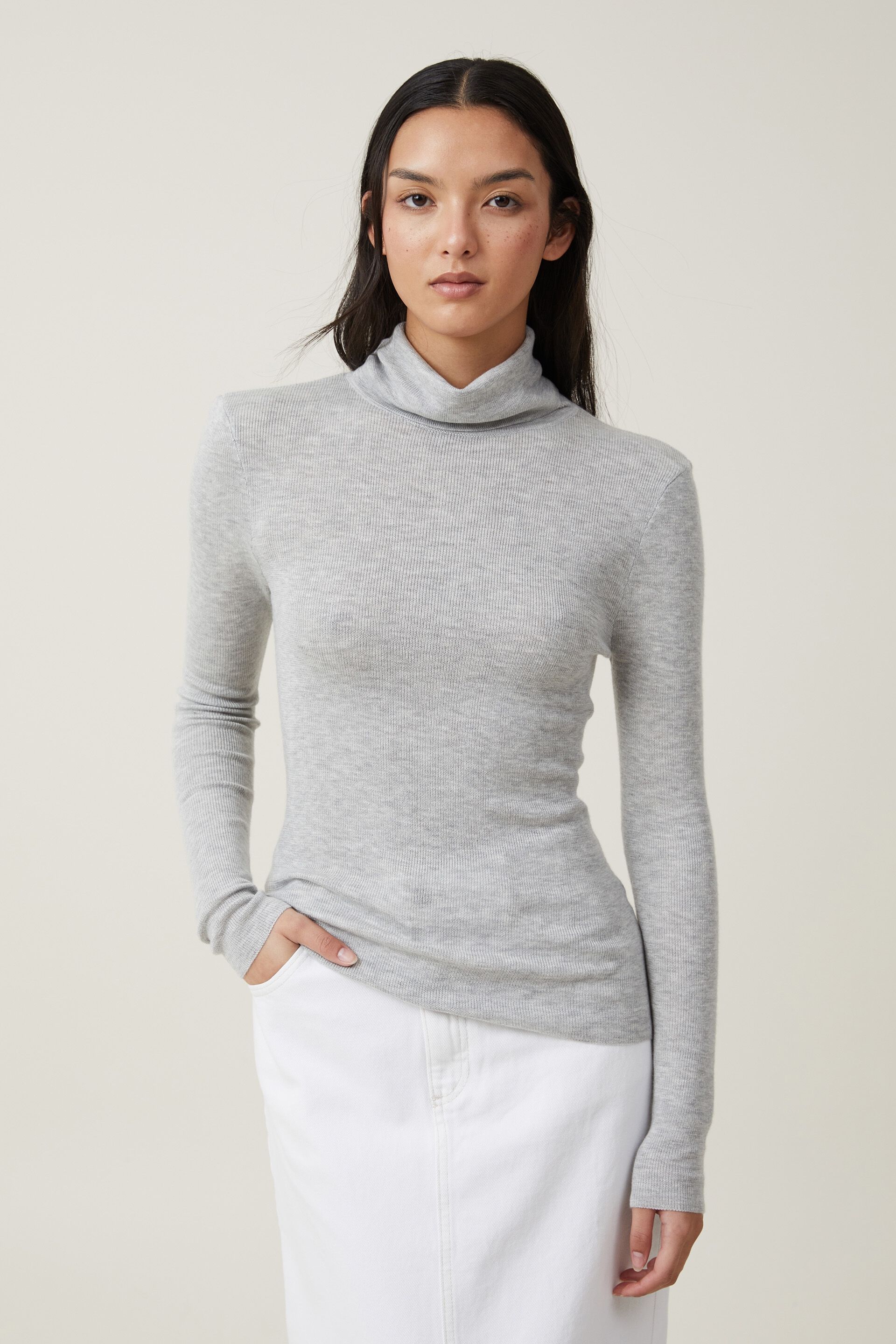 Everfine Roll Neck Knit