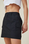Saia - Scout Cargo Mini Skirt, BLACK - vista alternativa 4