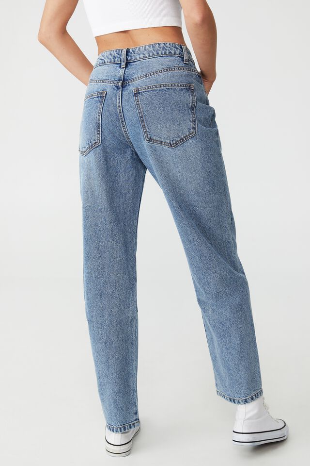 Petite Straight Jean, WATEGOS BLUE