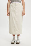 Morgan Utility Maxi Skirt, COCONUT - alternate image 4