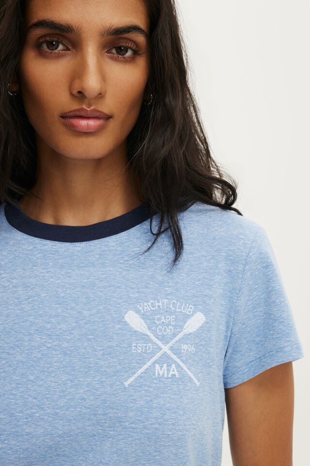 The Original Graphic Tee, YACHT CLUB / BLUE MARLE