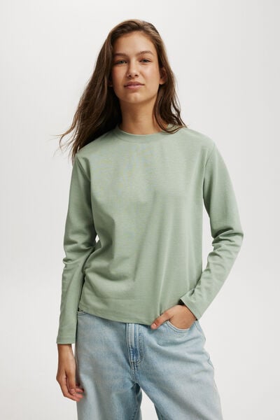 Hyper Weave Long Sleeve, SOFT JADE