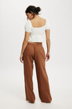 Haven Wide Leg Pant, CARAMEL BROWN - alternate image 2