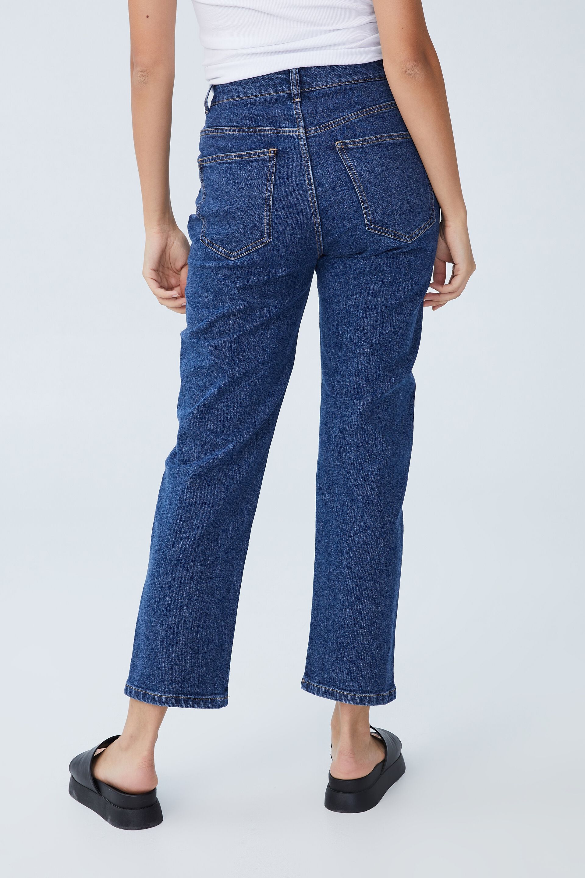 discount 71% Blue 38                  EU NoName capri jeans WOMEN FASHION Jeans Capri jeans Worn-in 