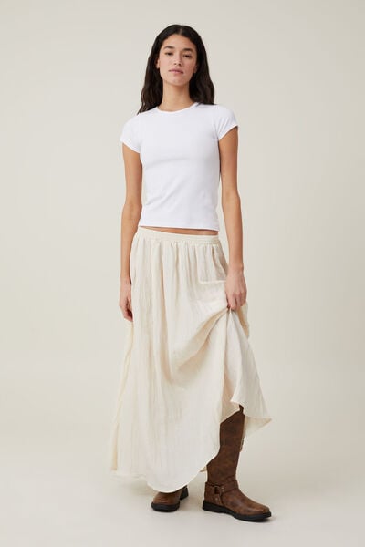 Sofia Maxi Skirt, CREAM