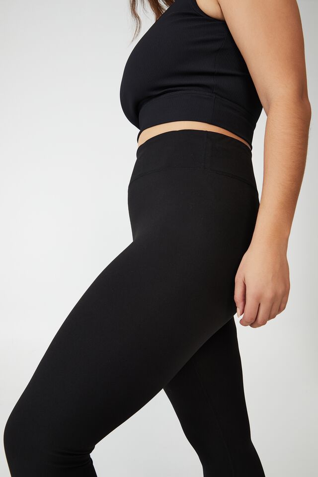 Curve Active Highwast Core Full Length Tight, BLACK