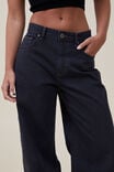 Relaxed Wide Jean, BLACK INK - alternate image 5