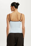 Regata - Hold Me Cami, SEASIDE BLUE/DARK OAK BIND - vista de exemplo 3