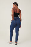 Curvy High Stretch Skinny Jean, NORDIC BLUE - alternate image 2