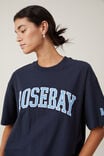 The Boxy Graphic Tee, ROSE BAY/ INK NAVY - alternate image 4