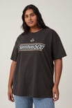 The Oversized Graphic Tee, SPEEDWAY 500/ WASHED BLACK - alternate image 5